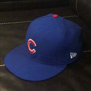 New Era Cubs fitted hat 7 3/8